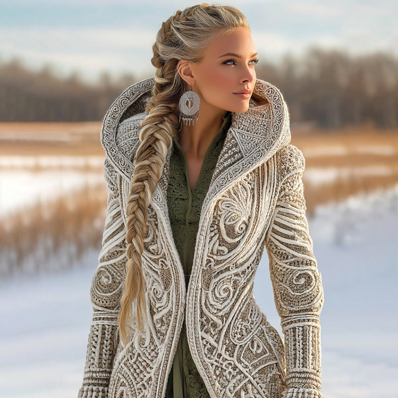 Textured Cable Sweater