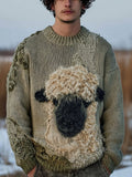 Textured Ribbed Sweater