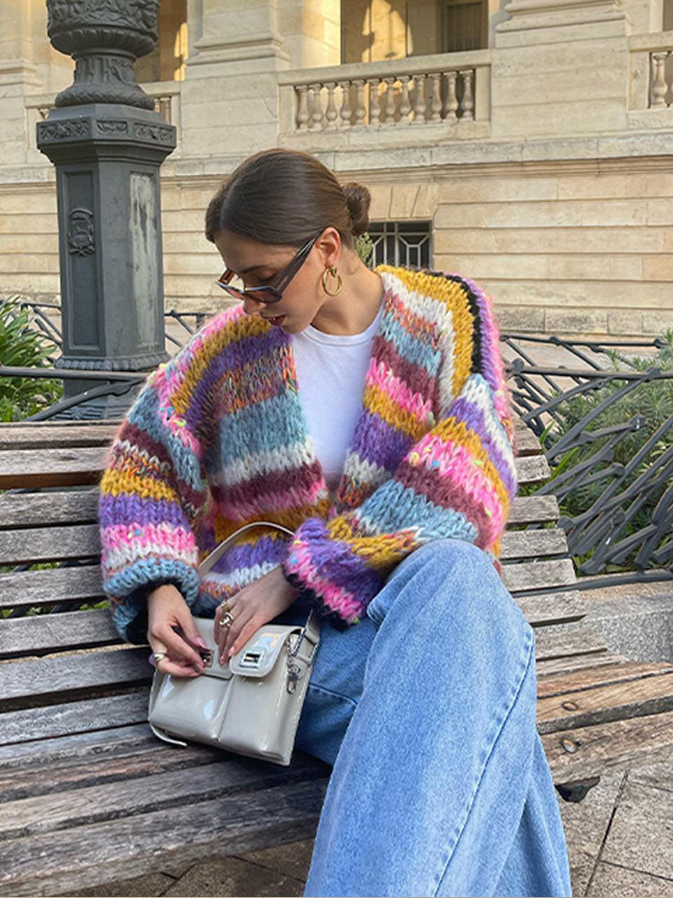 Textured Oversized Sweater
