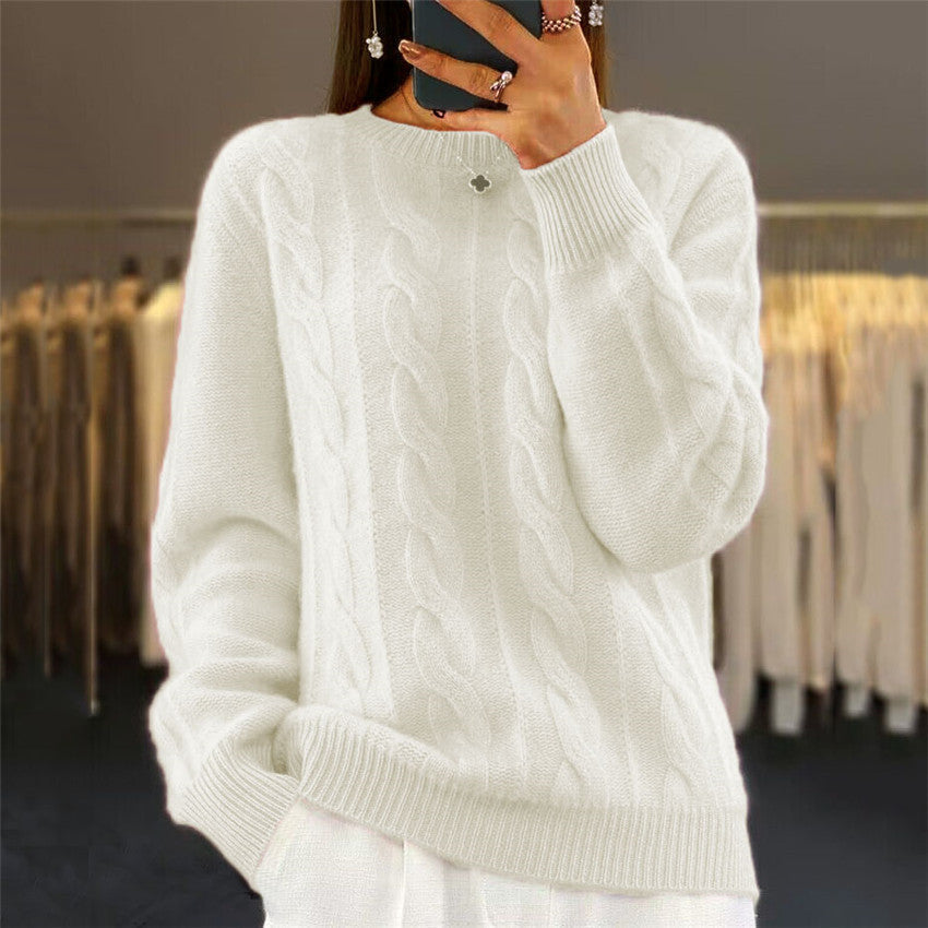 Relaxed Cropped Sweater