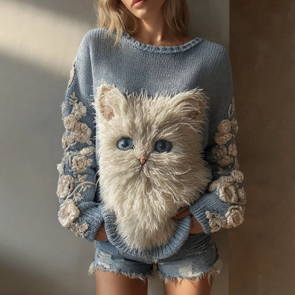 Relaxed Cable Sweater