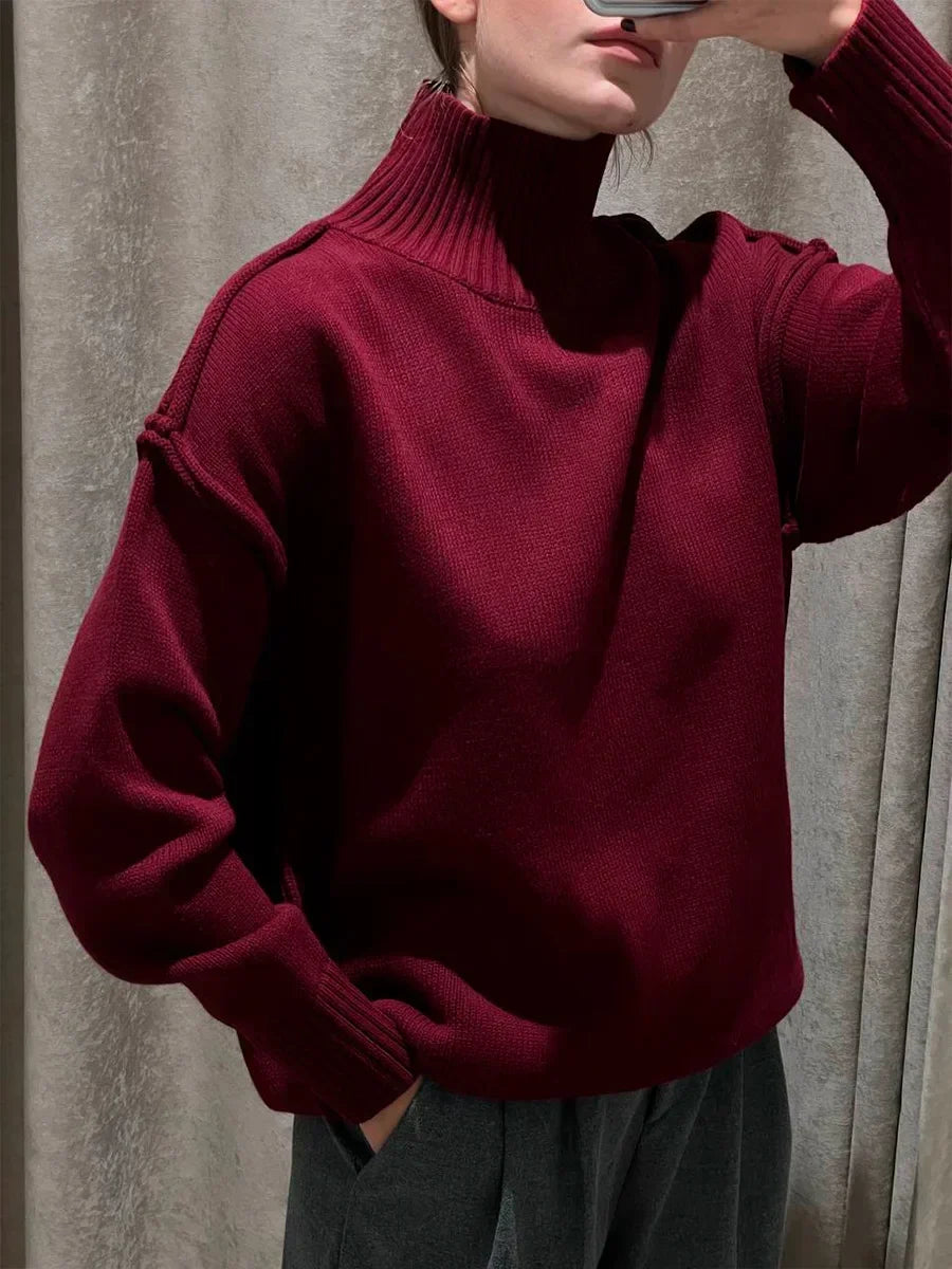 Relaxed Ribbed Sweater