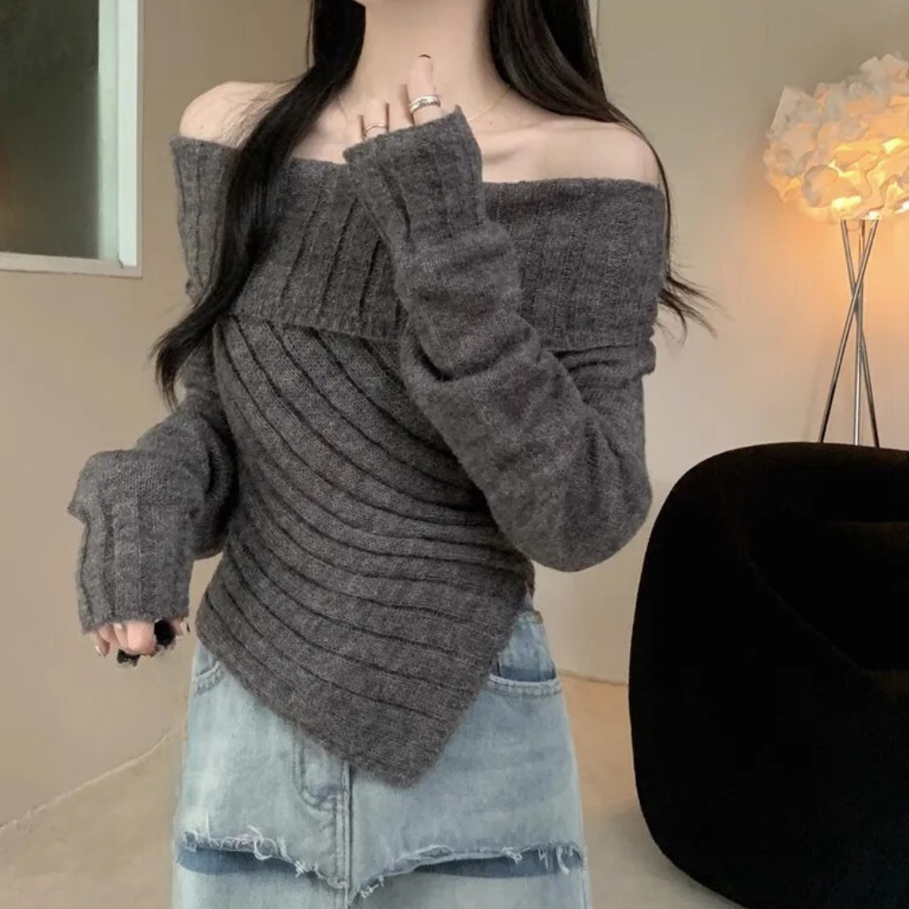 Soft Cropped Sweater