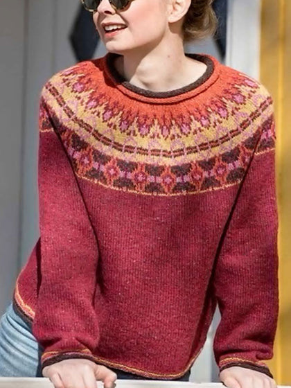 Weekend Striped Sweater
