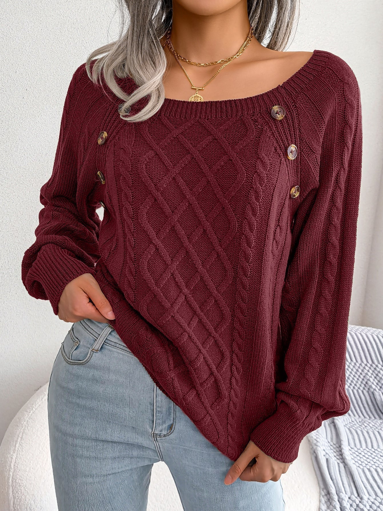 Casual Cable Sweater
