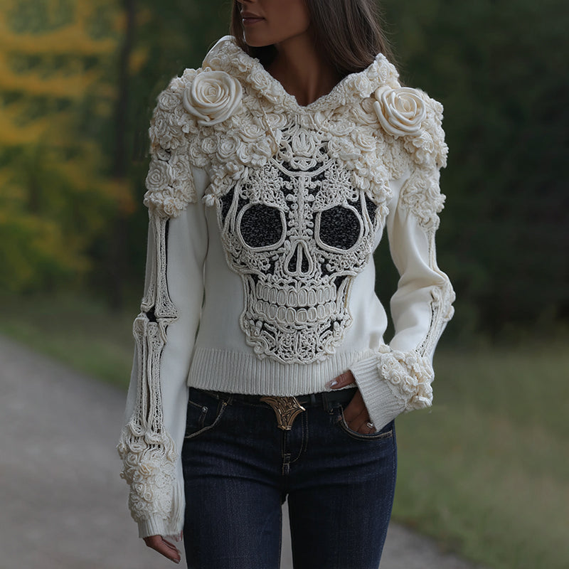 Easy Buttoned Sweater