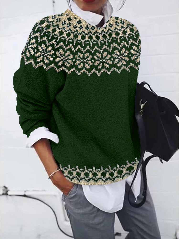 Textured Oversized Sweater
