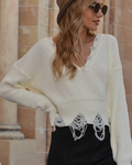 Relaxed Ribbed Sweater