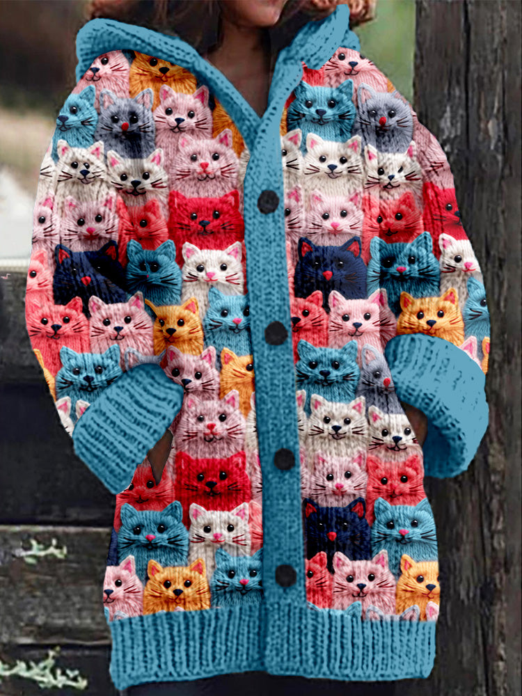 Elegant Hooded Coat