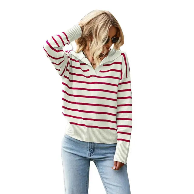 Relaxed Buttoned Sweater