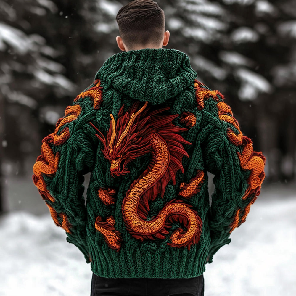 Textured Cable Sweater