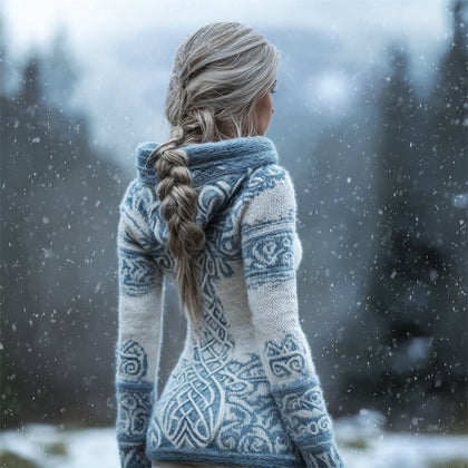 Textured V-Neck Sweater