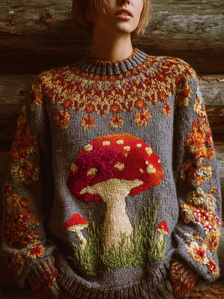 Classic Buttoned Sweater