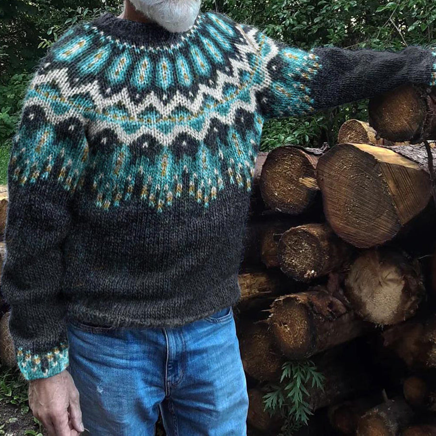 Textured Cable Sweater