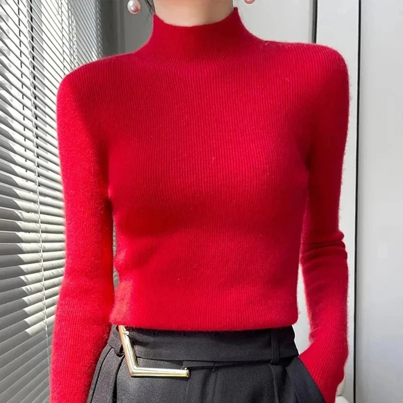 Soft Ribbed Sweater