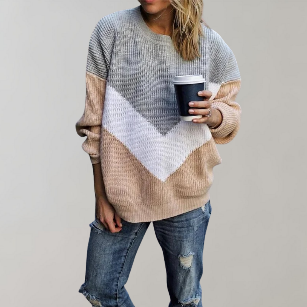 Relaxed Buttoned Sweater