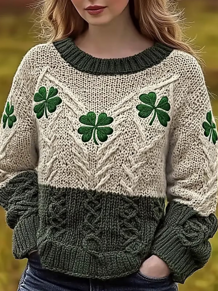Casual Buttoned Sweater