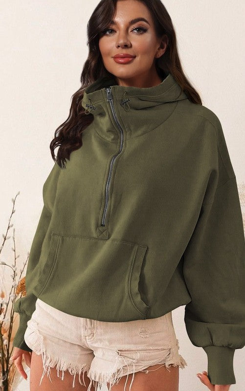 Easy Buttoned Sweater