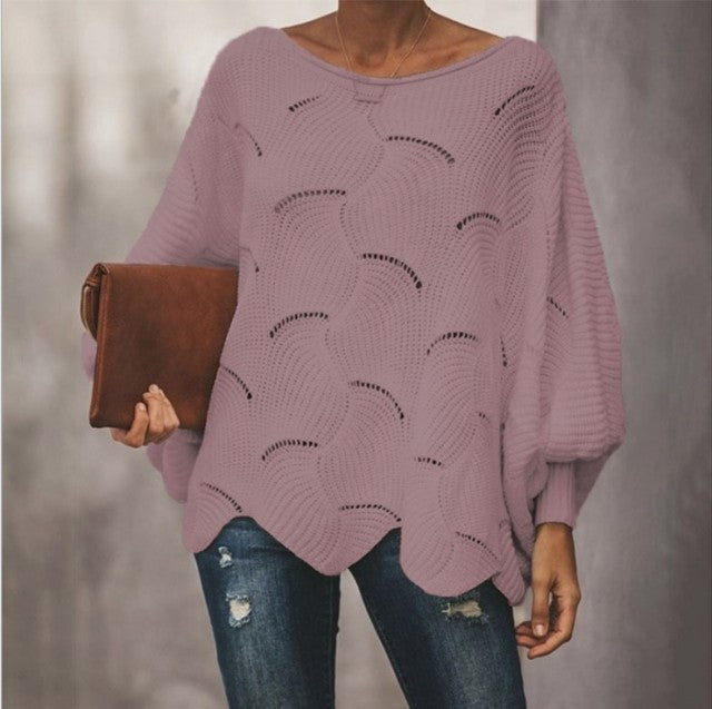 Textured Ribbed Sweater