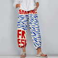Light Printed Pants
