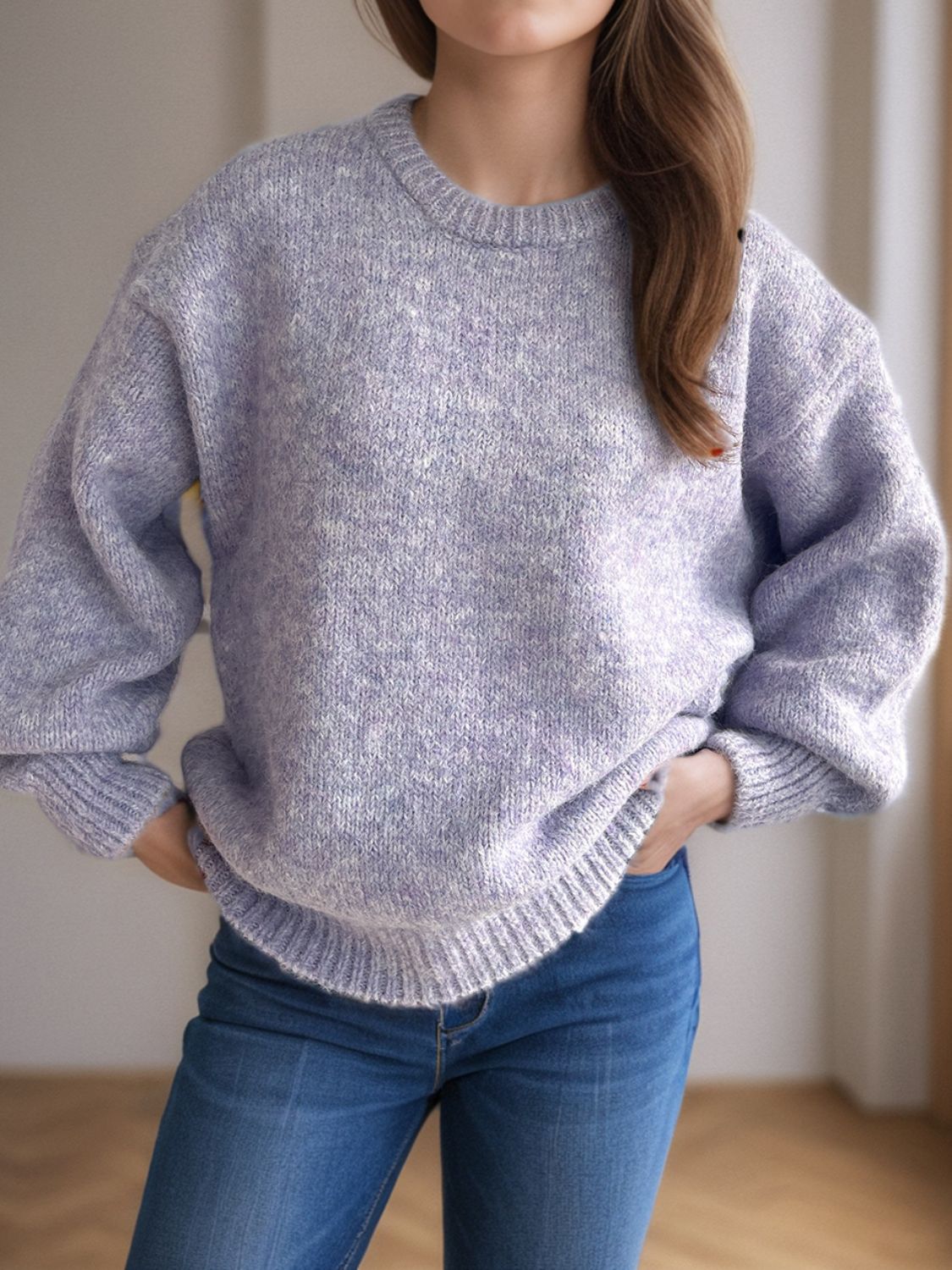 Warm V-Neck Sweater
