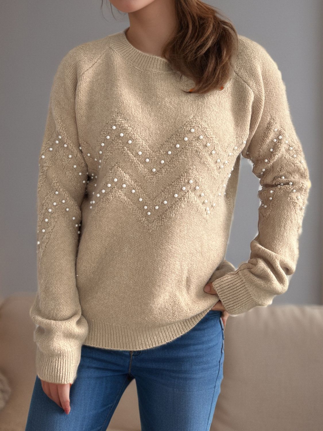 Weekend Textured Sweater
