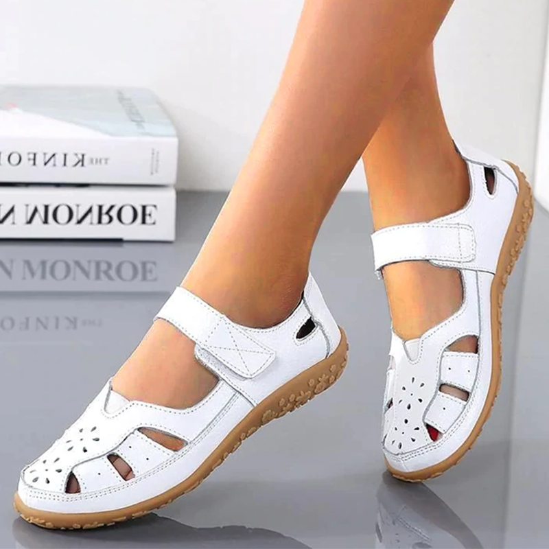 Natural Flat Sandals