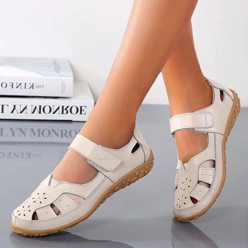 Natural Flat Sandals