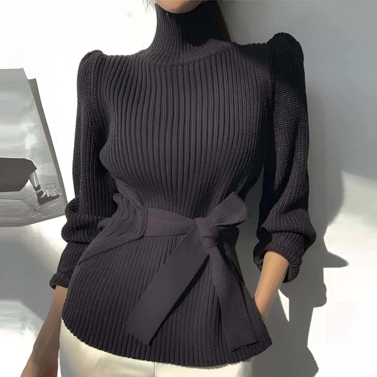 Relaxed V-Neck Sweater