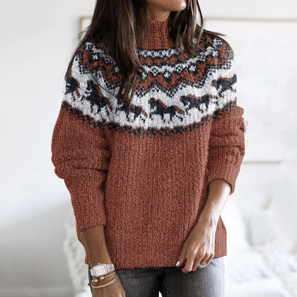 Relaxed Cropped Sweater