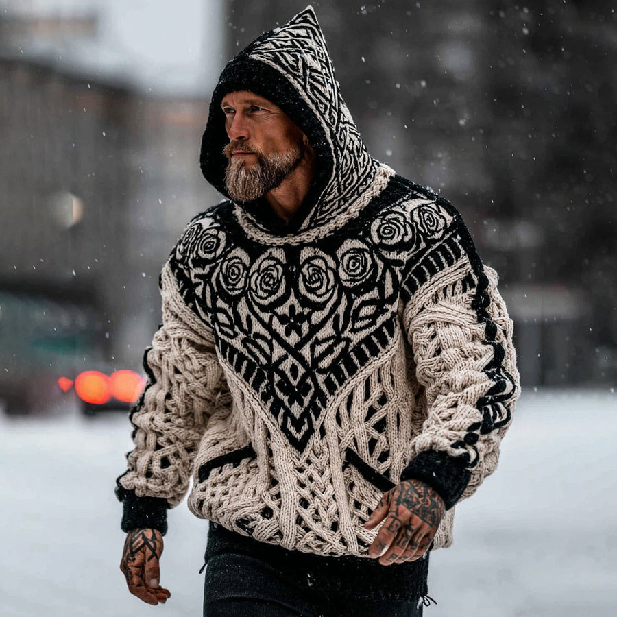 Textured Ribbed Sweater