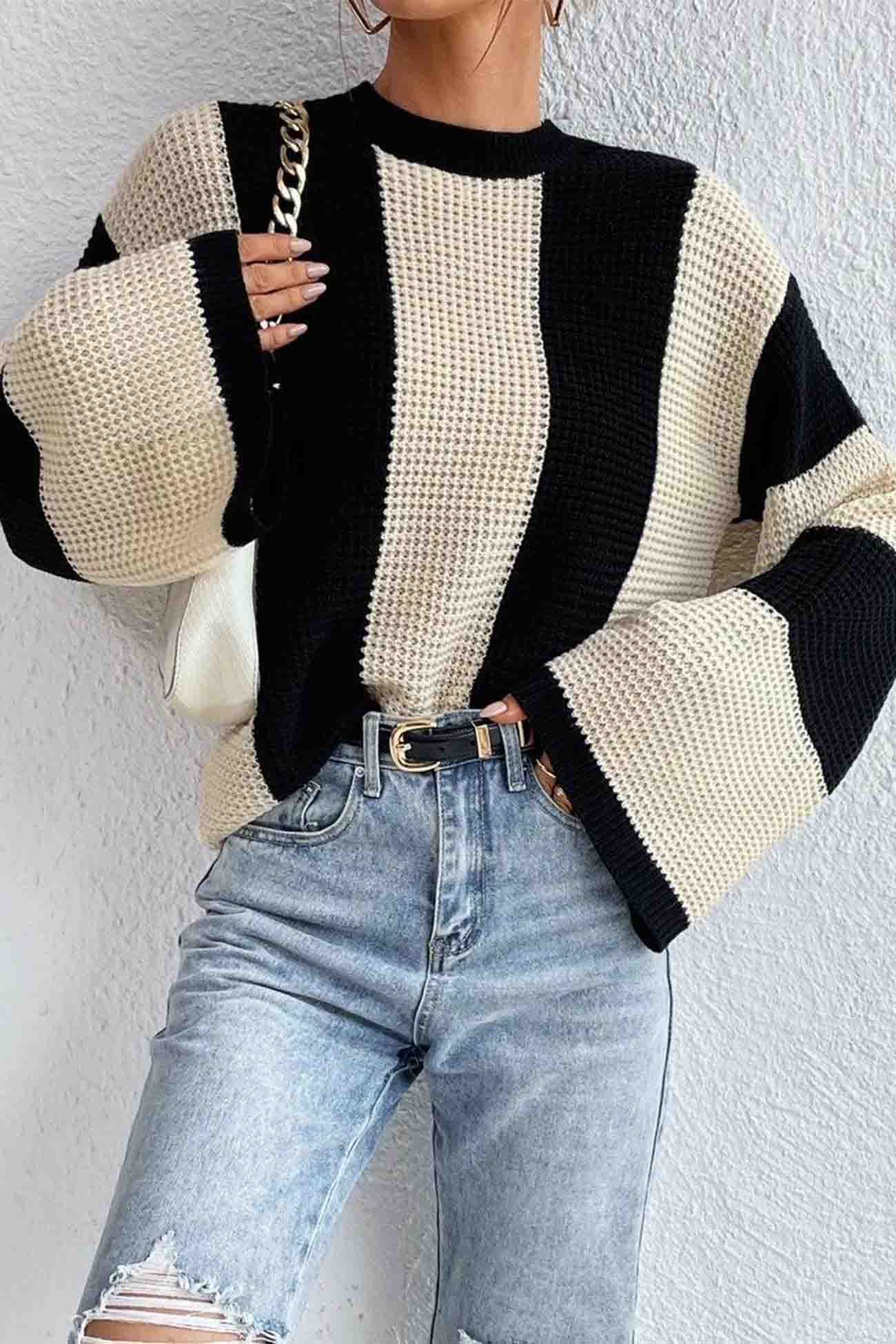 Casual Buttoned Sweater