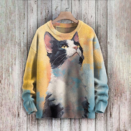 Warm Buttoned Sweater