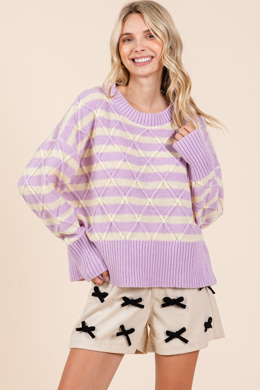 Warm Cable Sweater