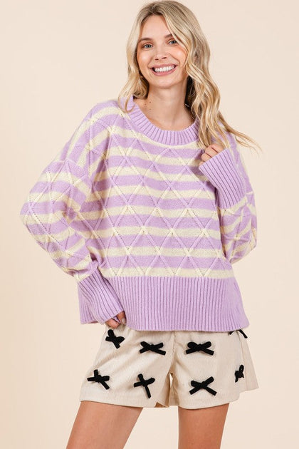 Warm Cable Sweater