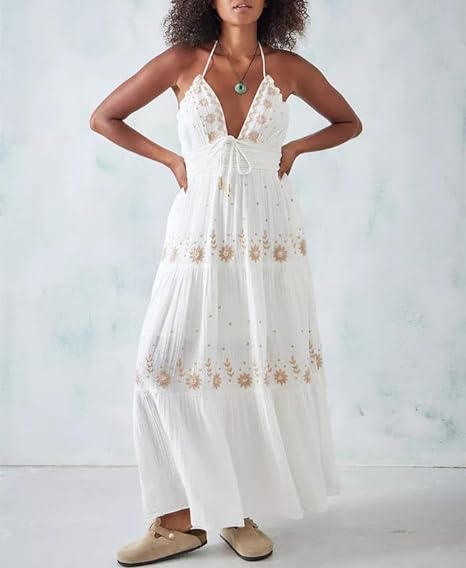 Resort Crochet Dress