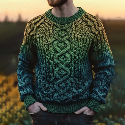 Textured Knit Sweater