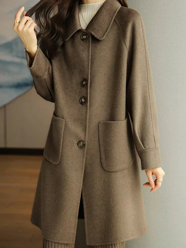 Warm Buttoned Coat