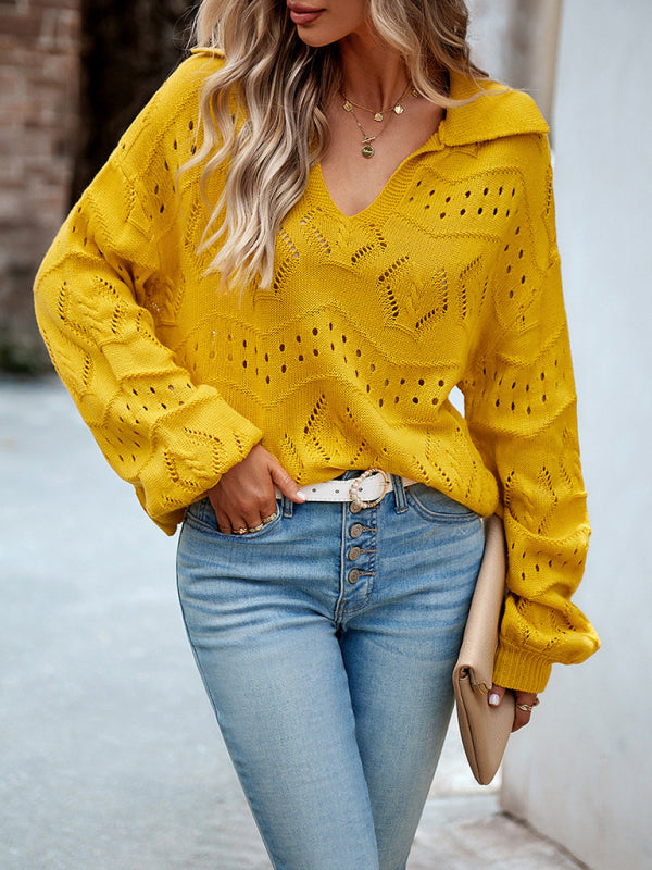 Textured Striped Sweater