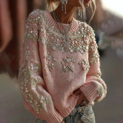 Textured Cable Sweater