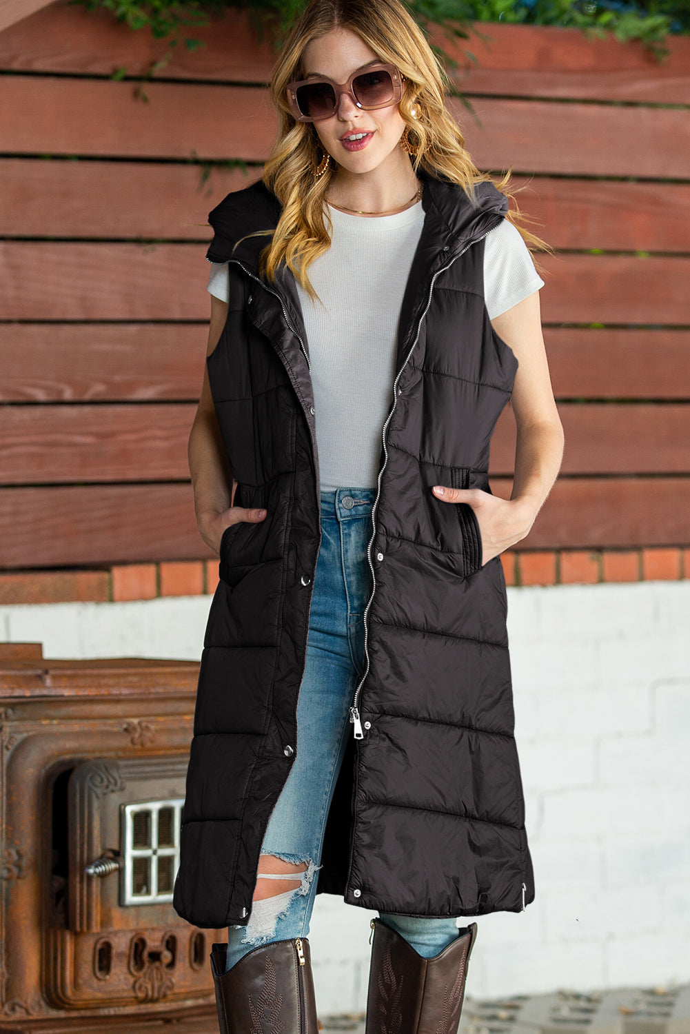 Warm Hooded Coat