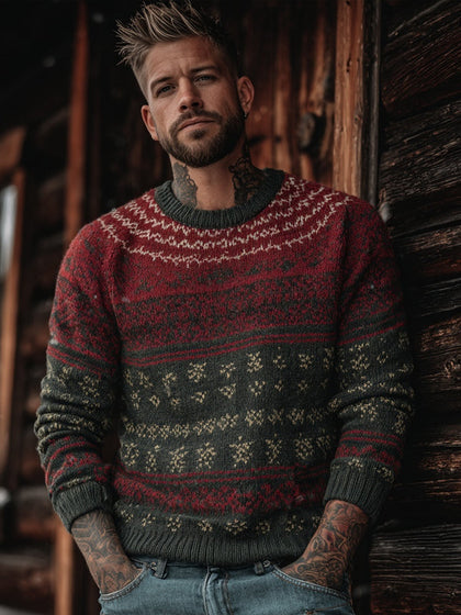 Easy Buttoned Sweater