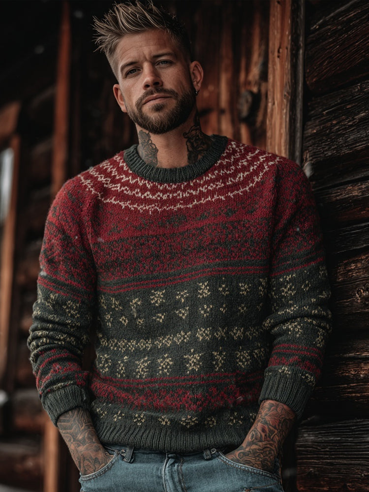 Easy Buttoned Sweater