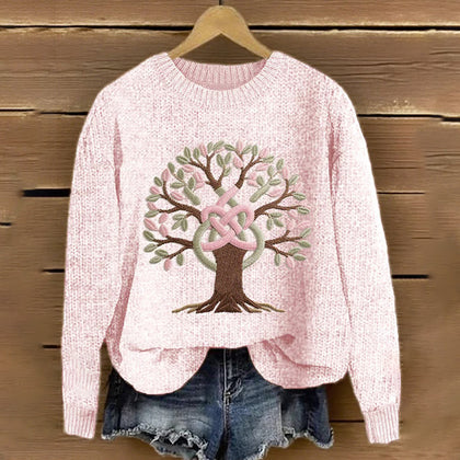 Warm Buttoned Sweater