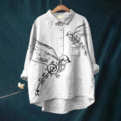 Relaxed Long-Sleeve Shirt