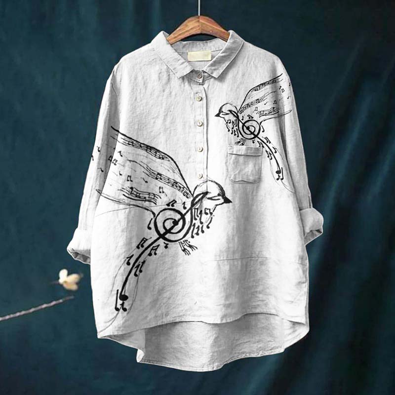 Relaxed Long-Sleeve Shirt