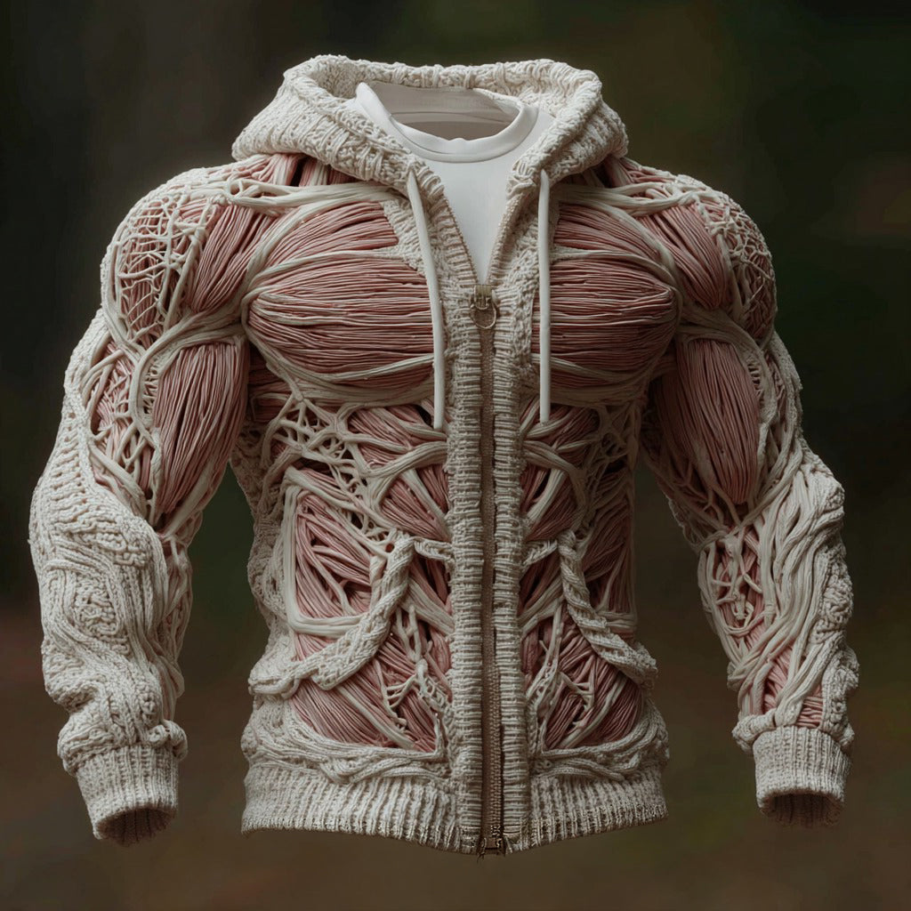 Textured Oversized Sweater
