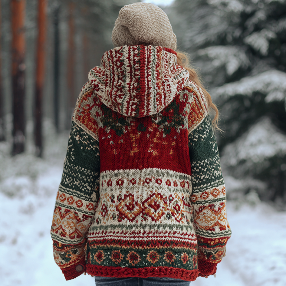 Warm Striped Sweater