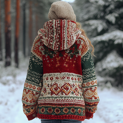 Warm Striped Sweater