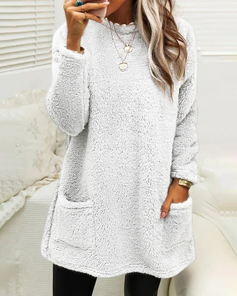 Casual Buttoned Sweater
